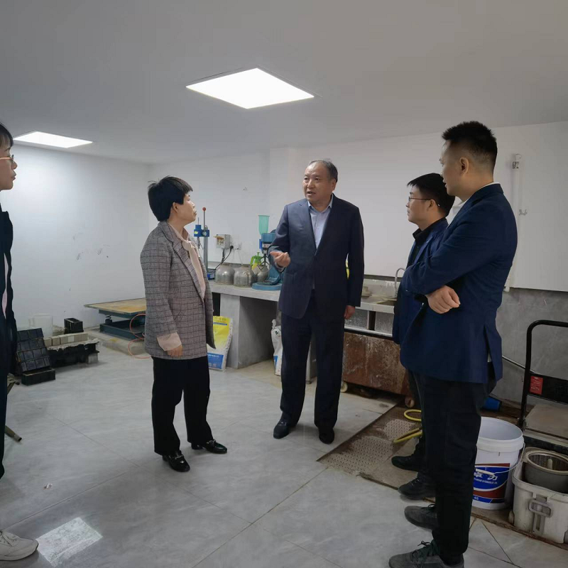 時啟林一行到建筑材料工業技術情報研究所開展交流座談